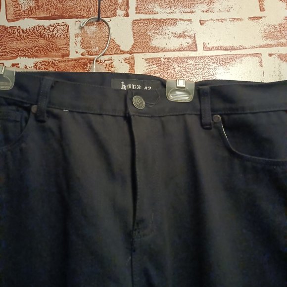 HOVA BLACK JEANS SIZE 42x 33 - Picture 2 of 3